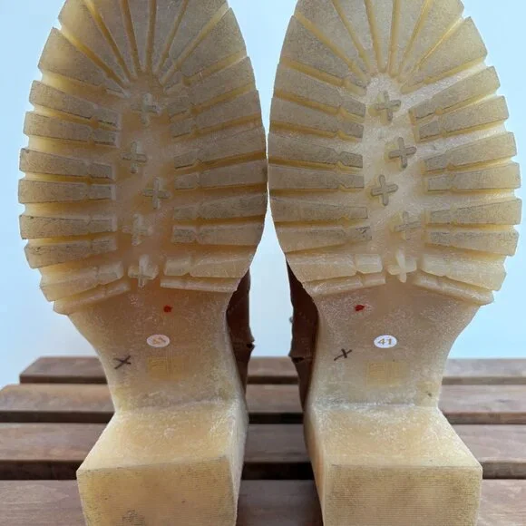 Free People Tan Heeled Boots - Picture 6 of 7